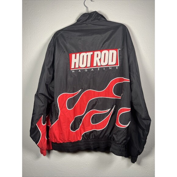 Hot Rod Flaming Hot Men’s Windbreaker #15 - Picture 6 of 6